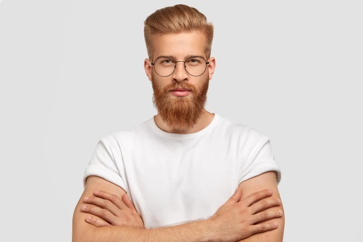 The portrait of a person